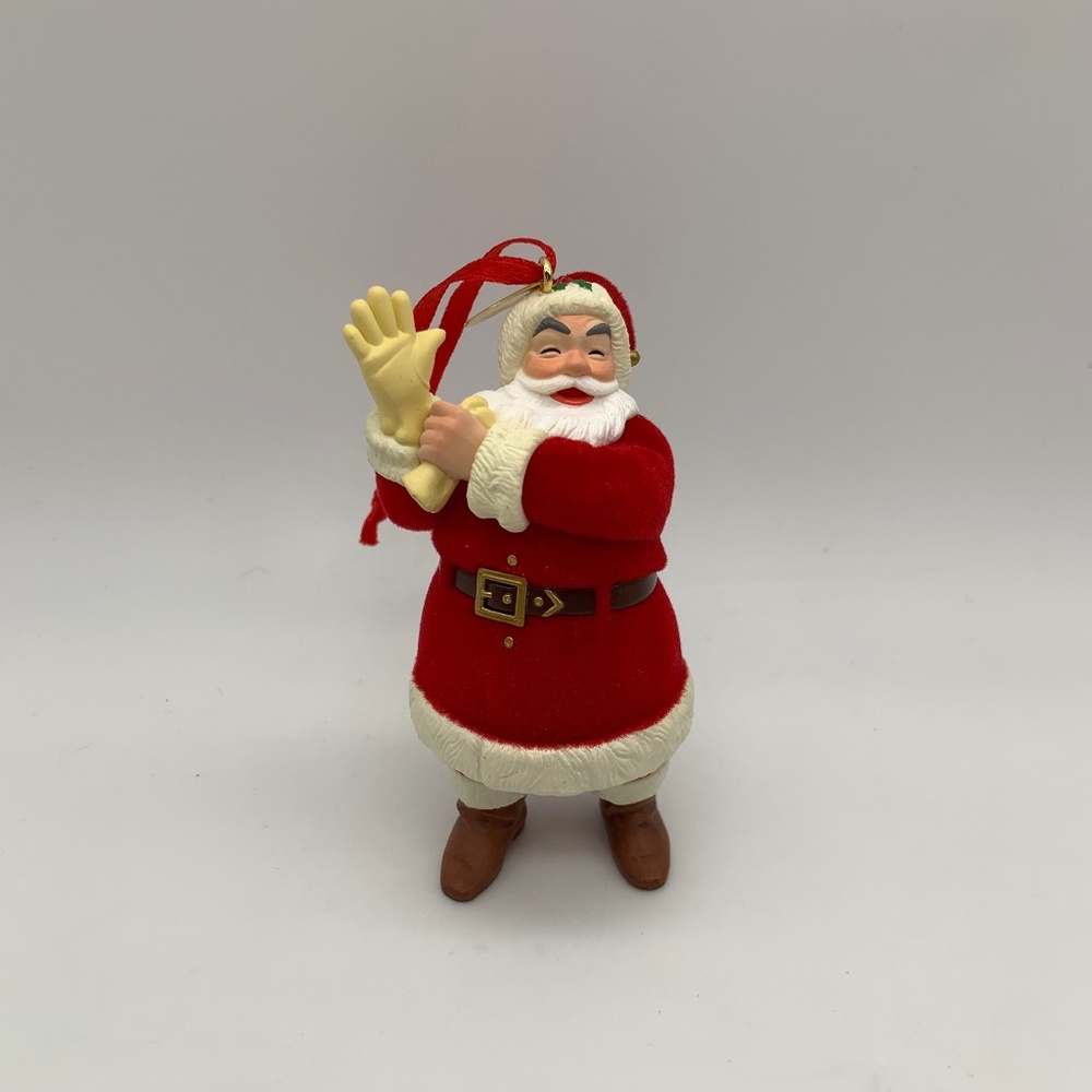 Vintage Hallmark Keepsake Santa Claus 'Twas the Night Before Christmas Ornament